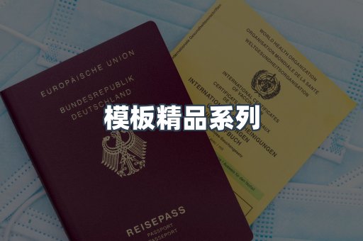 模板精品系列